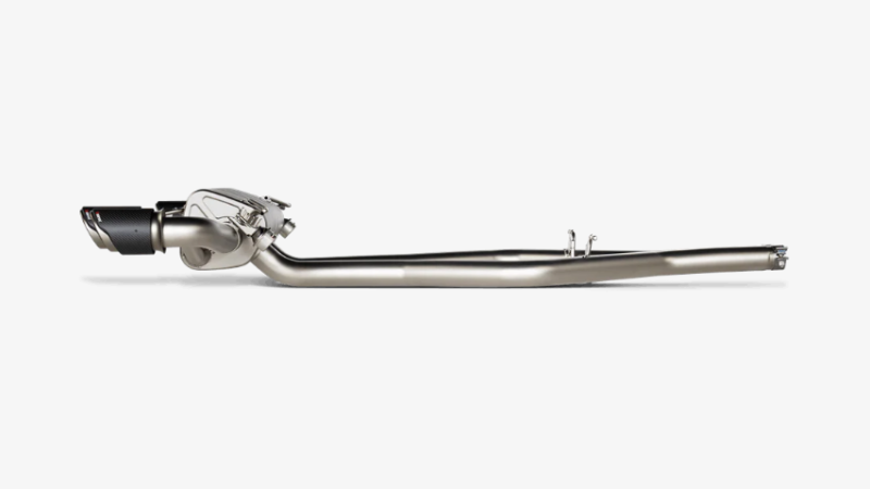 Photo of Akrapovic Slip-On Line Titanium Sport Exhaust for the Alfa Romeo Stelvio Quadrifoglio - Image 4